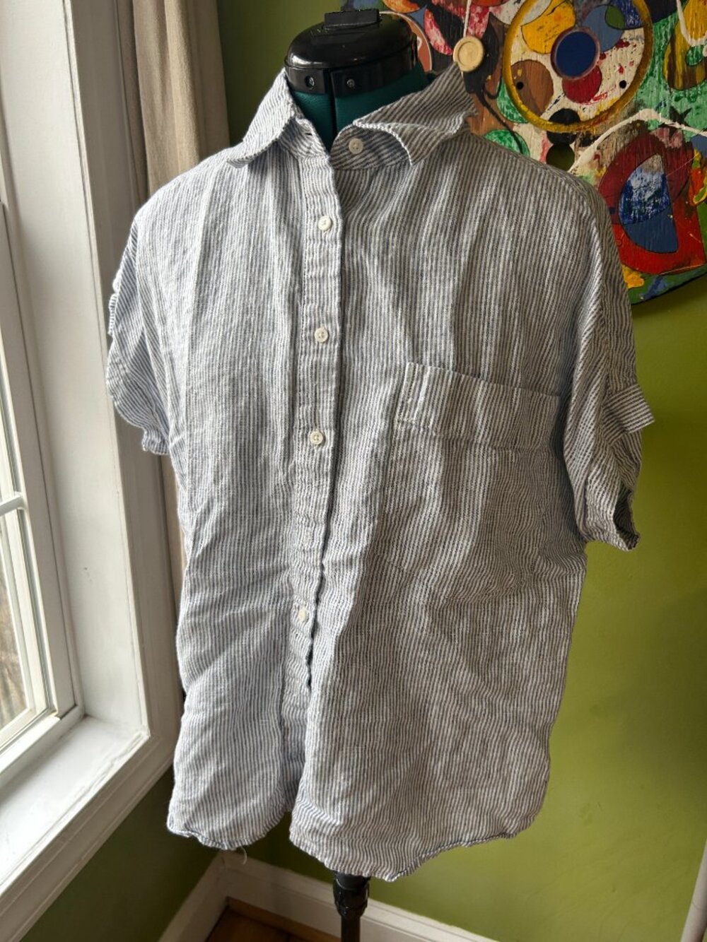 Quince Linen Camp Shirt
